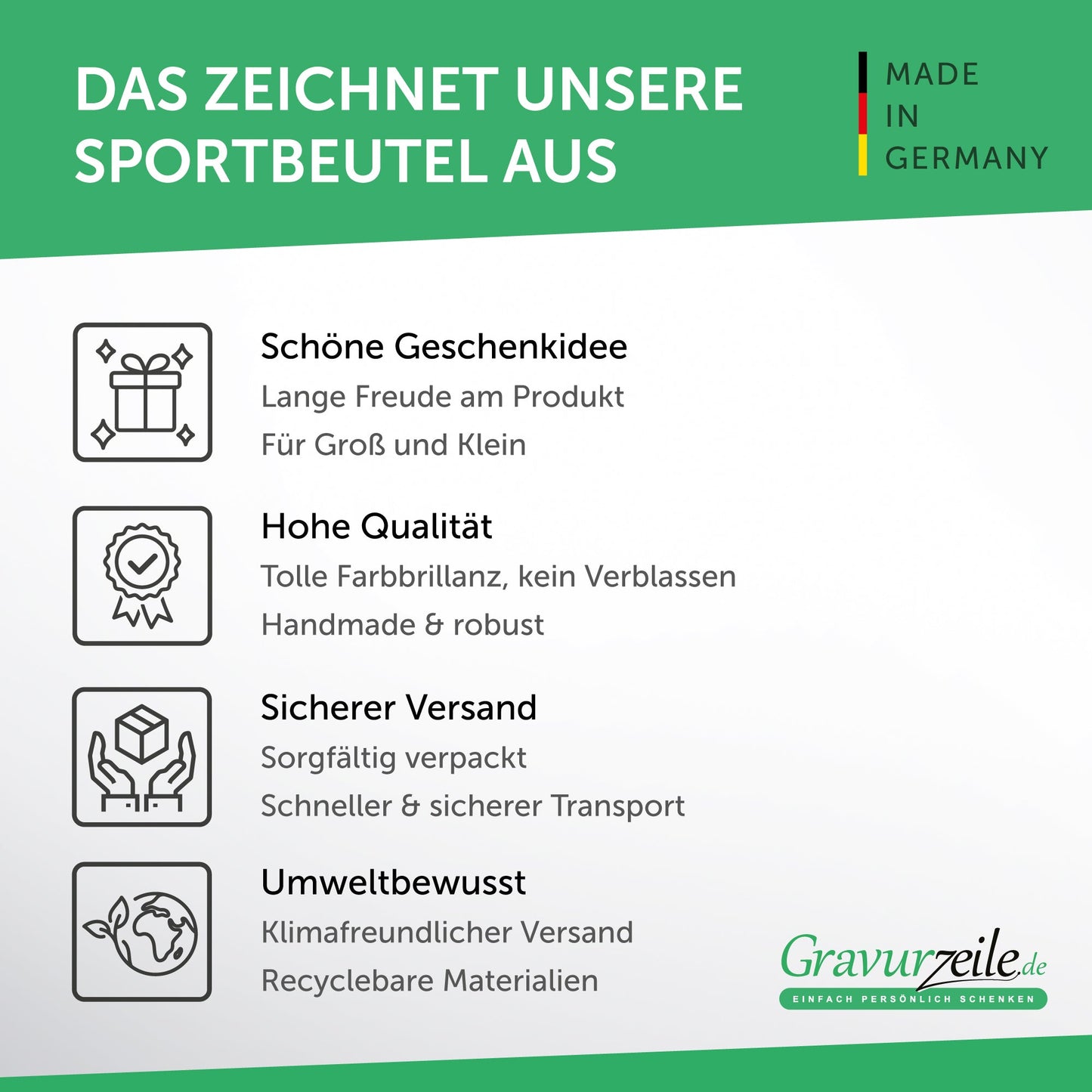 Bedruckter Turnbeutel für Kinder im Pegasus Design