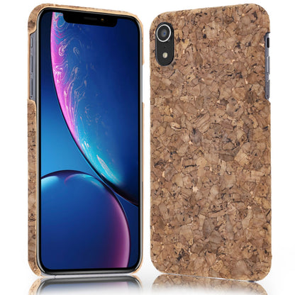 NALIA Kork Hülle kompatibel mit iPhone XR, Handyhülle Natur-Holz Look Handy-Tasche Cover Case, Dünn Ultra-Slim Hardcase Schutzhülle Etui, Backcover Bumper Handy-Tasche