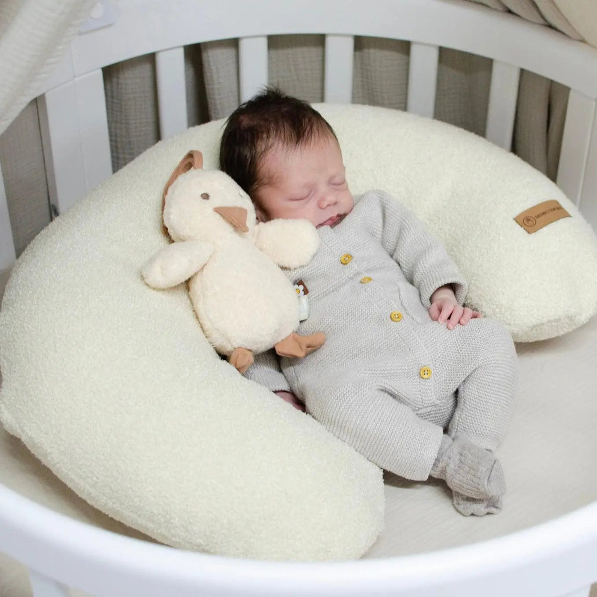 Stillkissen U-Form Bouclé – Oeko-Tex zertifiziert District for Kids
