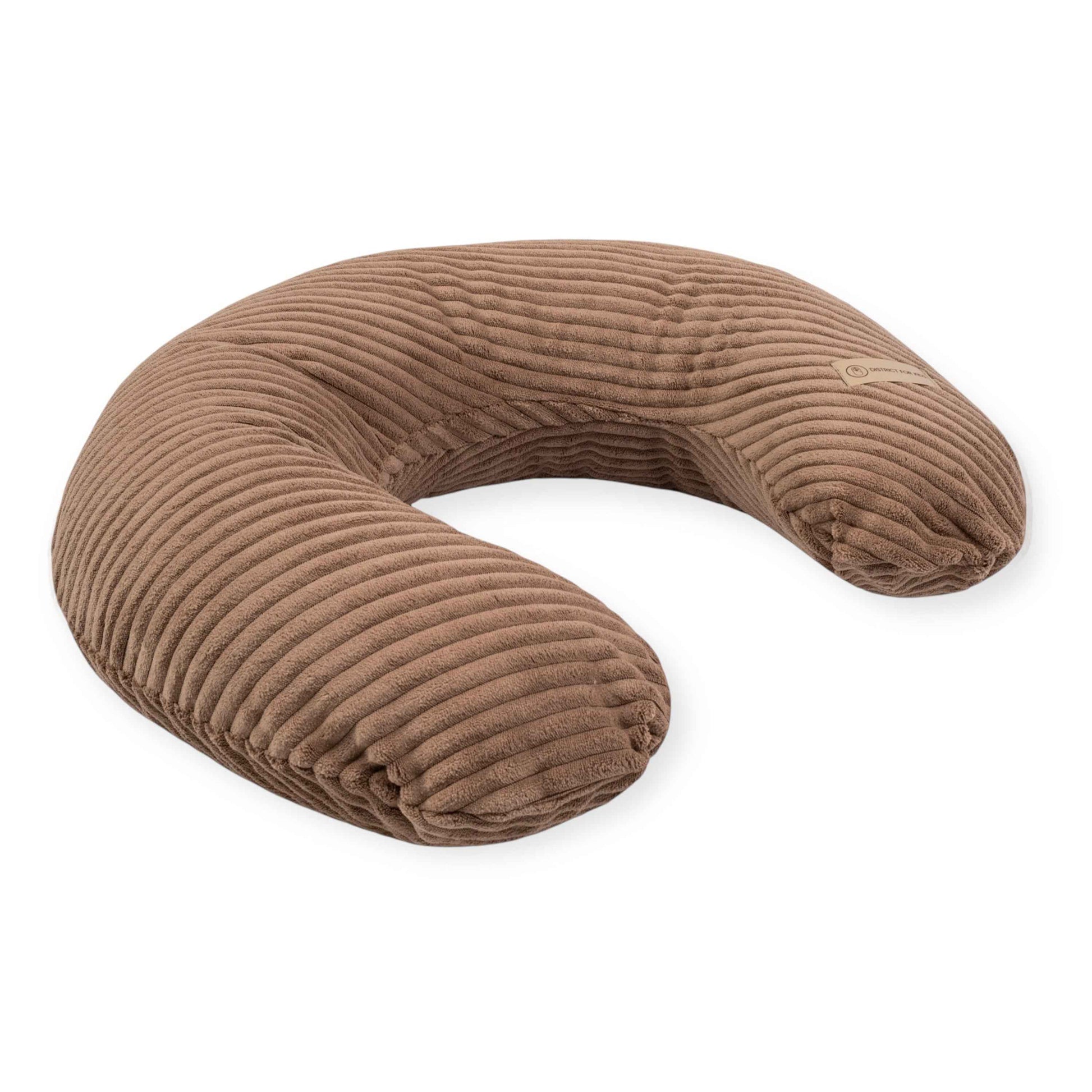 Stillkissen U-Form Cord mit abnehmbarem Bezug - ergonomisches Mondstillkissen