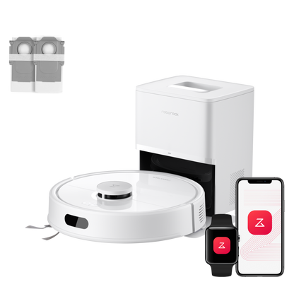 Roborock Q7 L5+ Set Saug- und Wischroboter mit Auto-Entleerungsstation mit zwei zusätzlichen Staubbeuteln