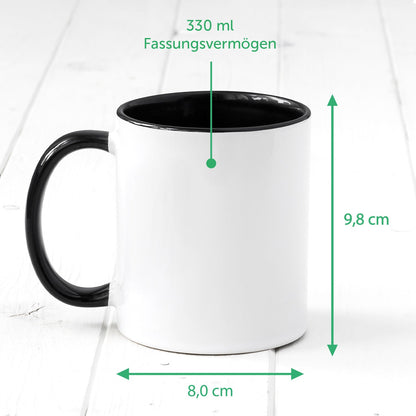 Bedruckte Tasse Ich wünschte das wäre ein Bier