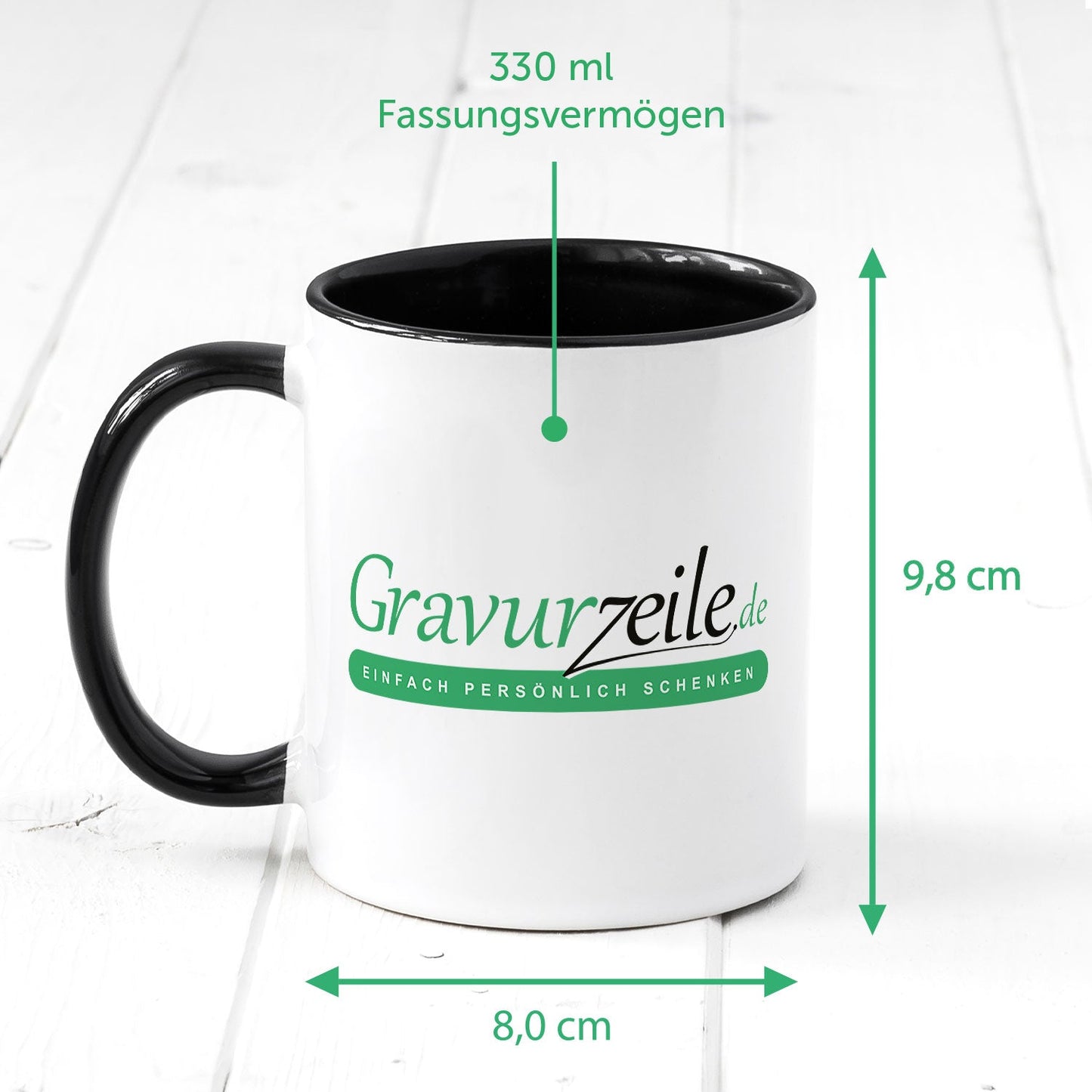 Bedruckte Tasse mit Spruch Stolzer Chef