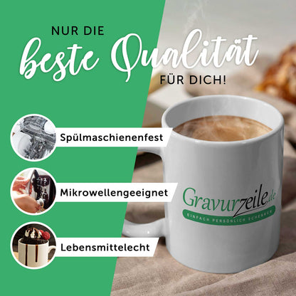 Bedruckte Tasse mit eigenem Foto