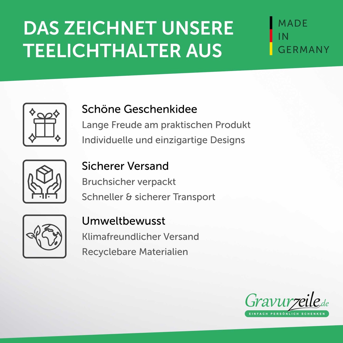 Teelichthalter mit Gravur aus Holz für Mama - Beste Mama der Welt - Persönliches Geschenk für