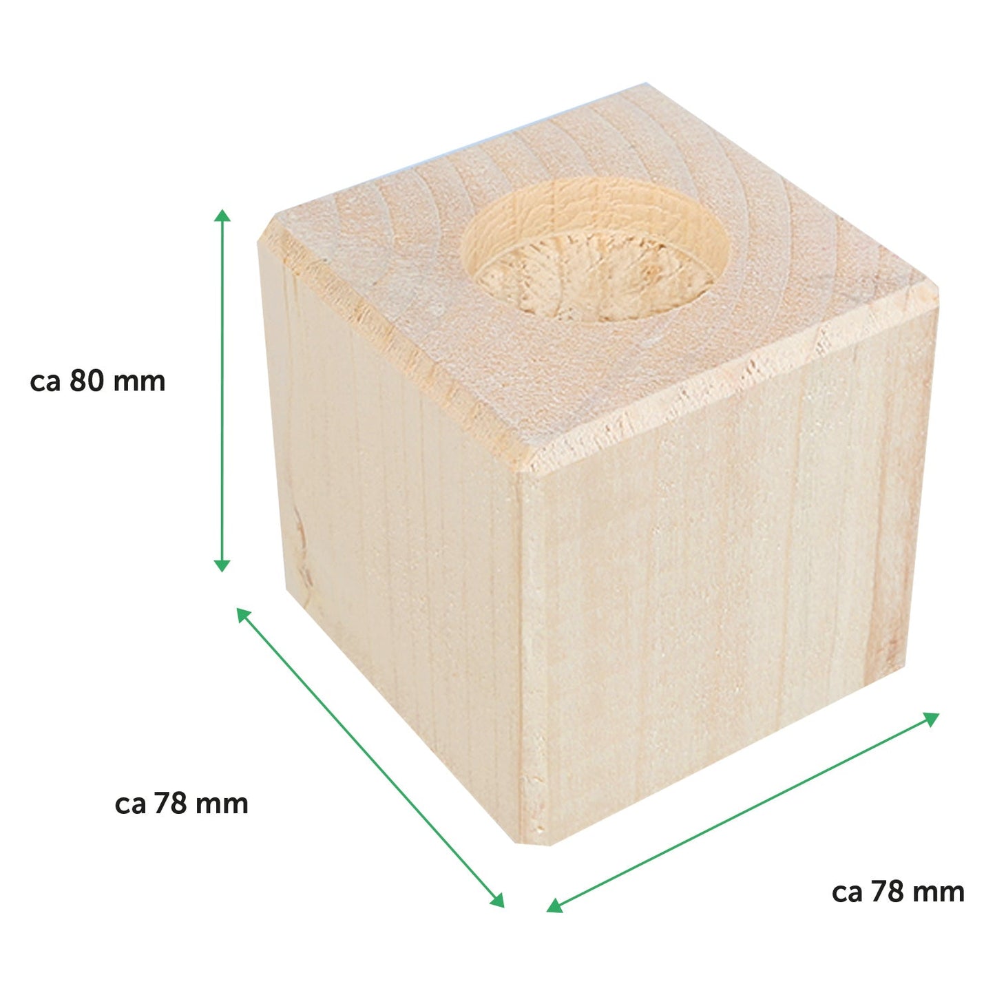 Teelichthalter mit Gravur aus Holz für Mama - Einen Engel ohne Flügel... - Persönliches Geschenk für