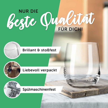 Teelicht mit Gravur - Weihnachtsdeko - Believe in the Magic of Christmas - Personalisiert mit Name