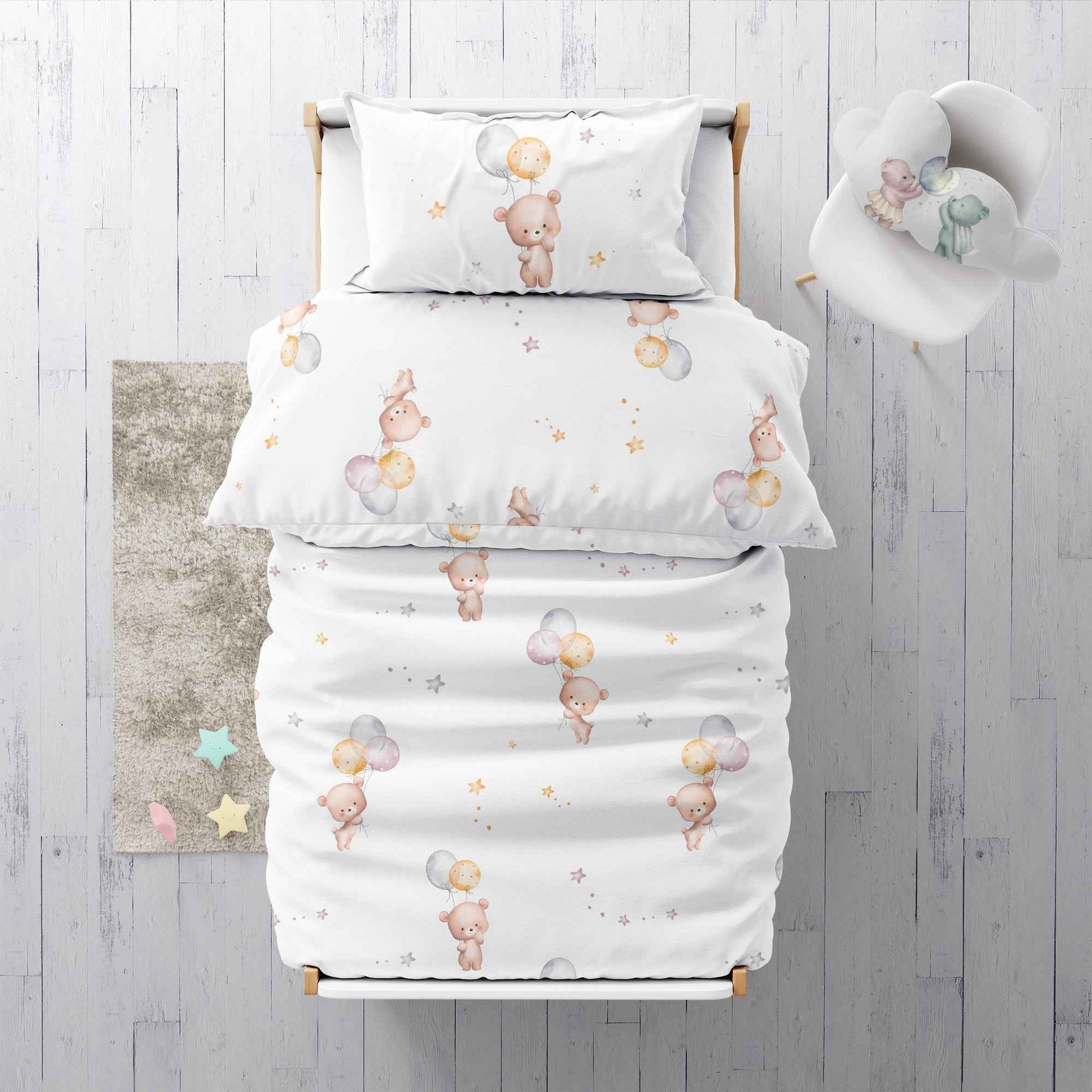 "Bärchen" Premium Kinderbettwäsche