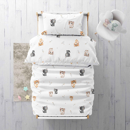 "Katzen" Premium Kinderbettwäsche