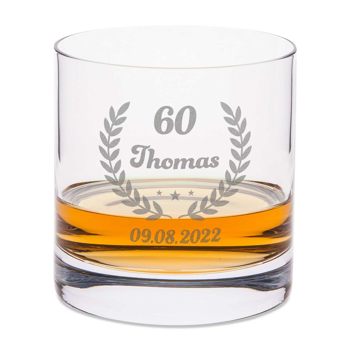Leonardo Whiskyglas mit Gravur "Geburtstagskranz"