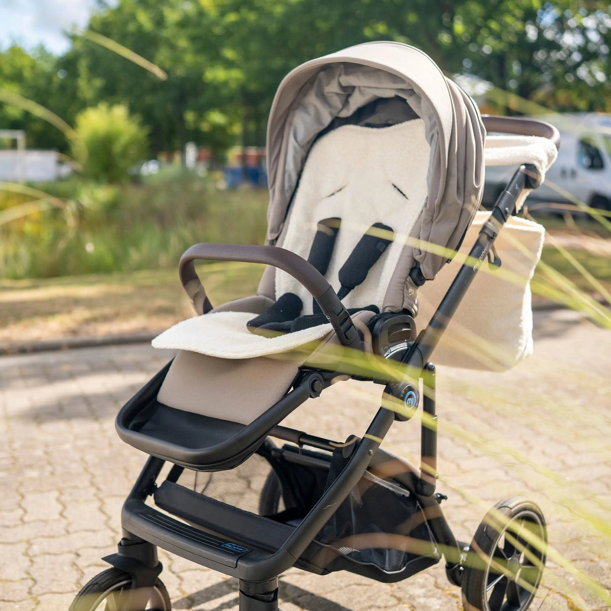 Sitzauflage Bouclé – beidseitig & universal
