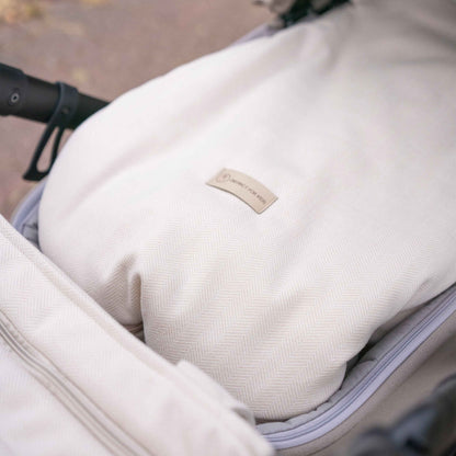 Winterfußsack Kaschmir – luxuriös & warm für Kinderwagen & Autoschale