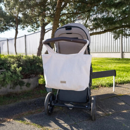 Mom Bag Cord – Shopper für den Kinderwagen