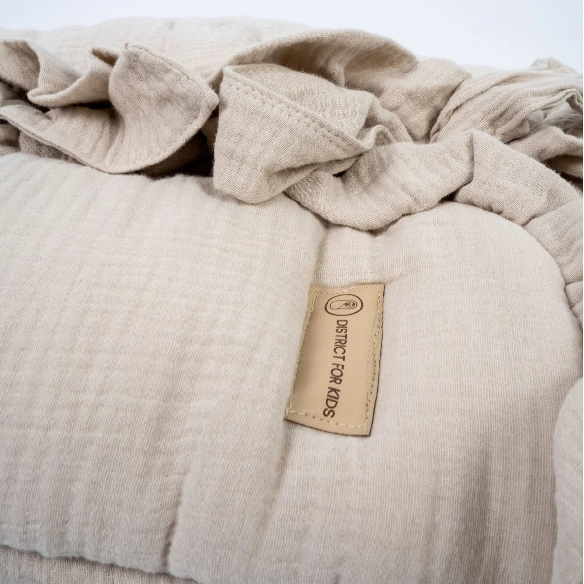 Schlafsack Cuddly Musselin – 2.5 TOG mit Puckeffekt District for Kids
