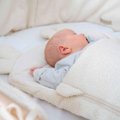 Babyschlafsack Teddyohren Teddy Boucle - kuscheliger Ganzjahresschlafsack
