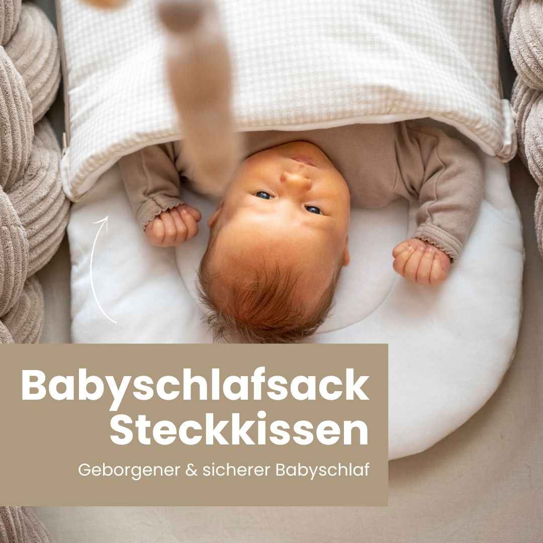Babyschlafsack Sleepy Baumwolle kariert – Ganzjahresschlafsack