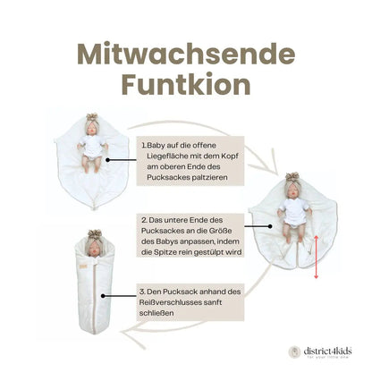 Pucksack Bouclé – 2.5 TOG Ganzjahr District for Kids