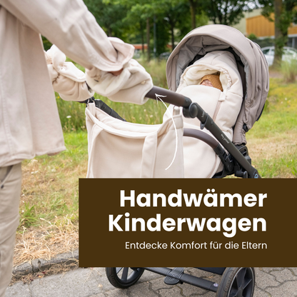 Handschuhe Kaschmir für den Kinderwagen - warm, weich & stillvoll