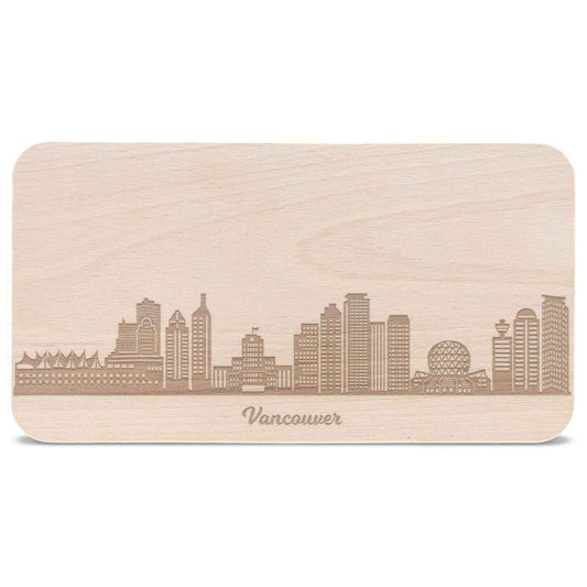 Frühstücksbrettchen Skyline Vancouver