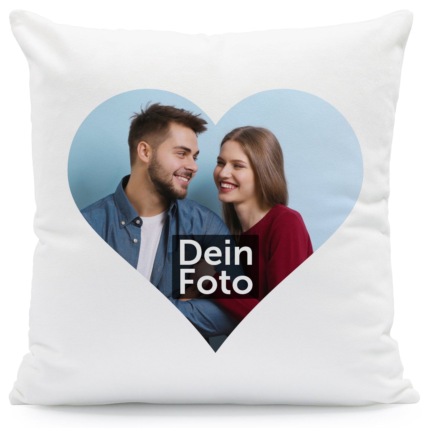 Bedrucktes Kissen mit eigenem Foto