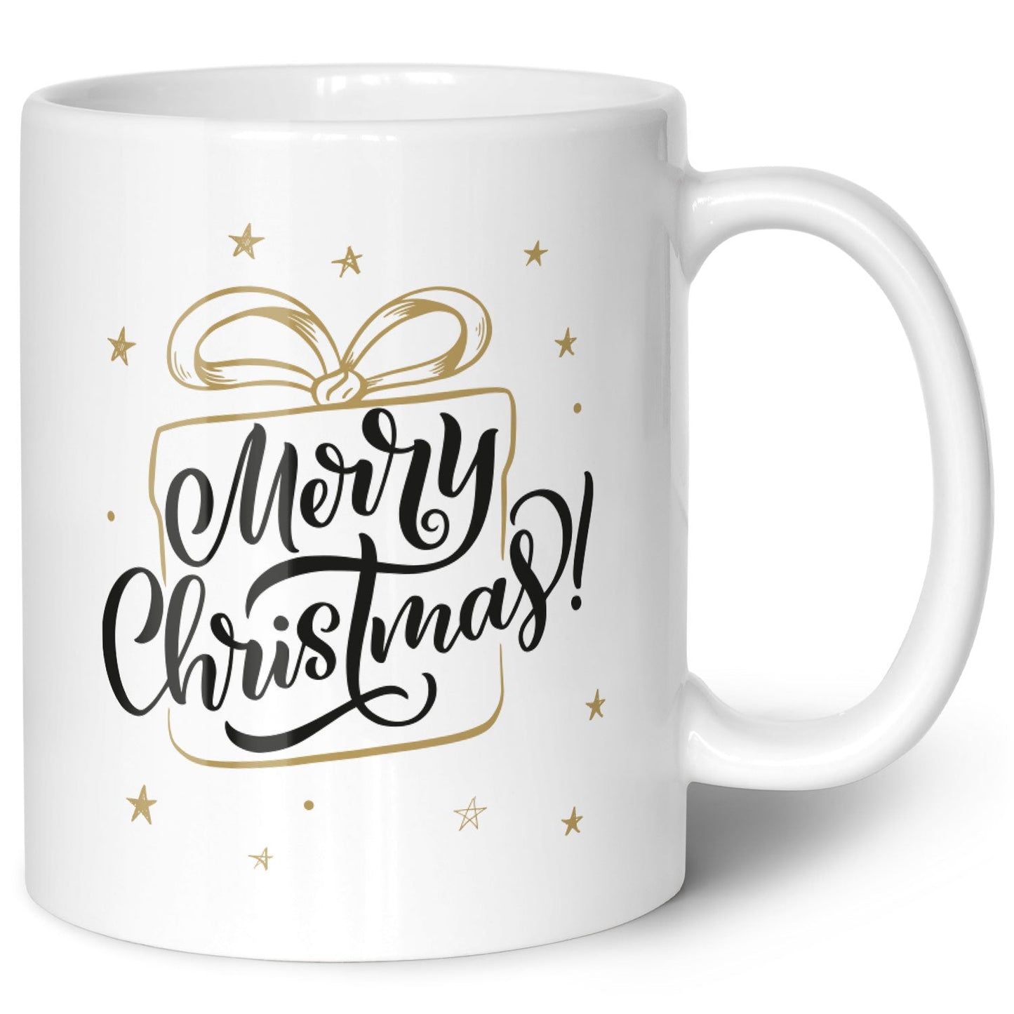 Bedruckte Tasse mit Weihnachtsmotiv im Weihnachtsgeschenk Design