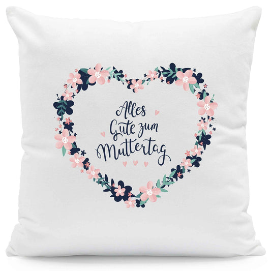 Bedrucktes Kissen mit Spruch Alles Gute zum Muttertag