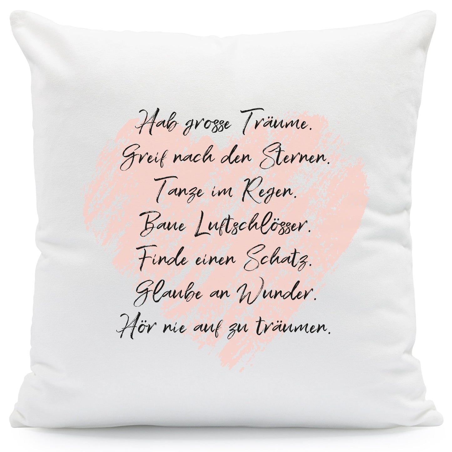 Kissen mit Spruch Traumsprüche