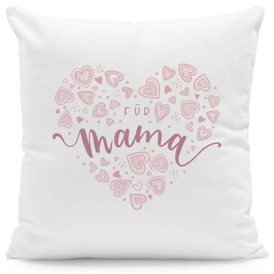 Bedrucktes Kissen mit Spruch Für Mama