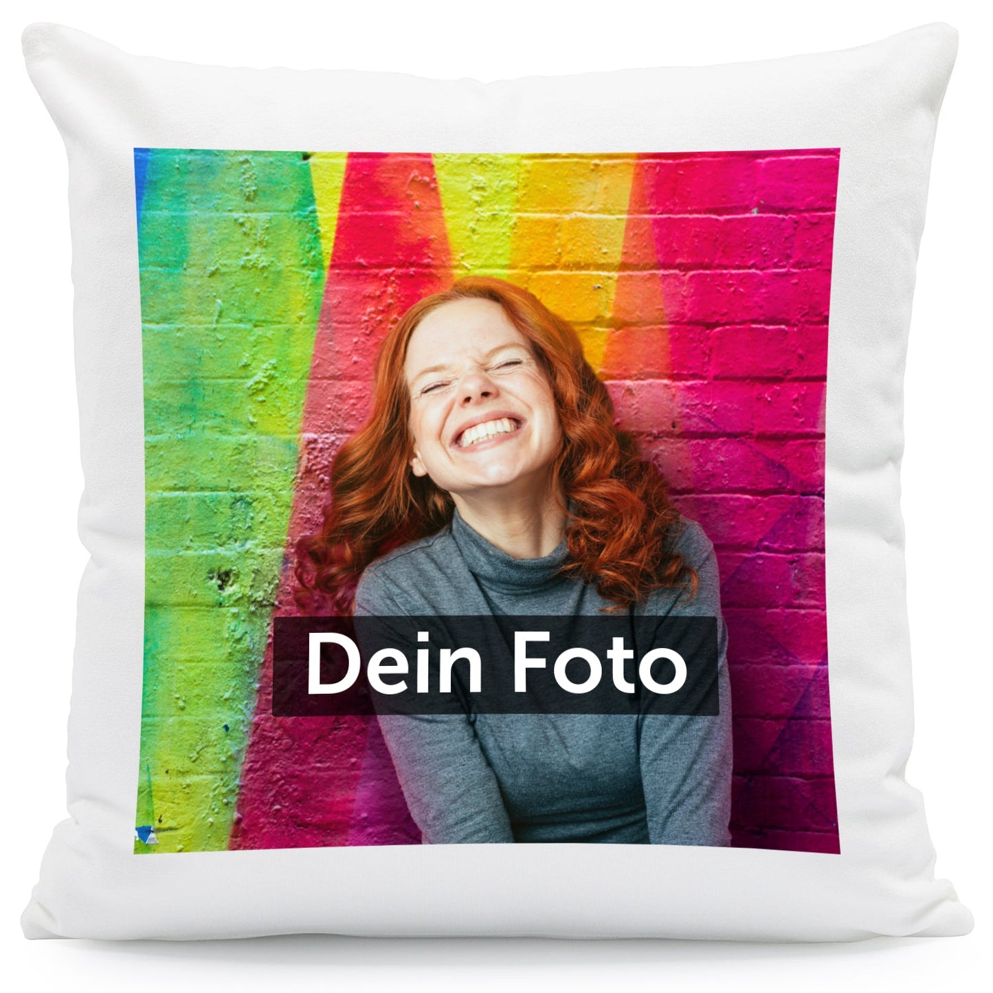 Bedrucktes Kissen mit eigenem Foto