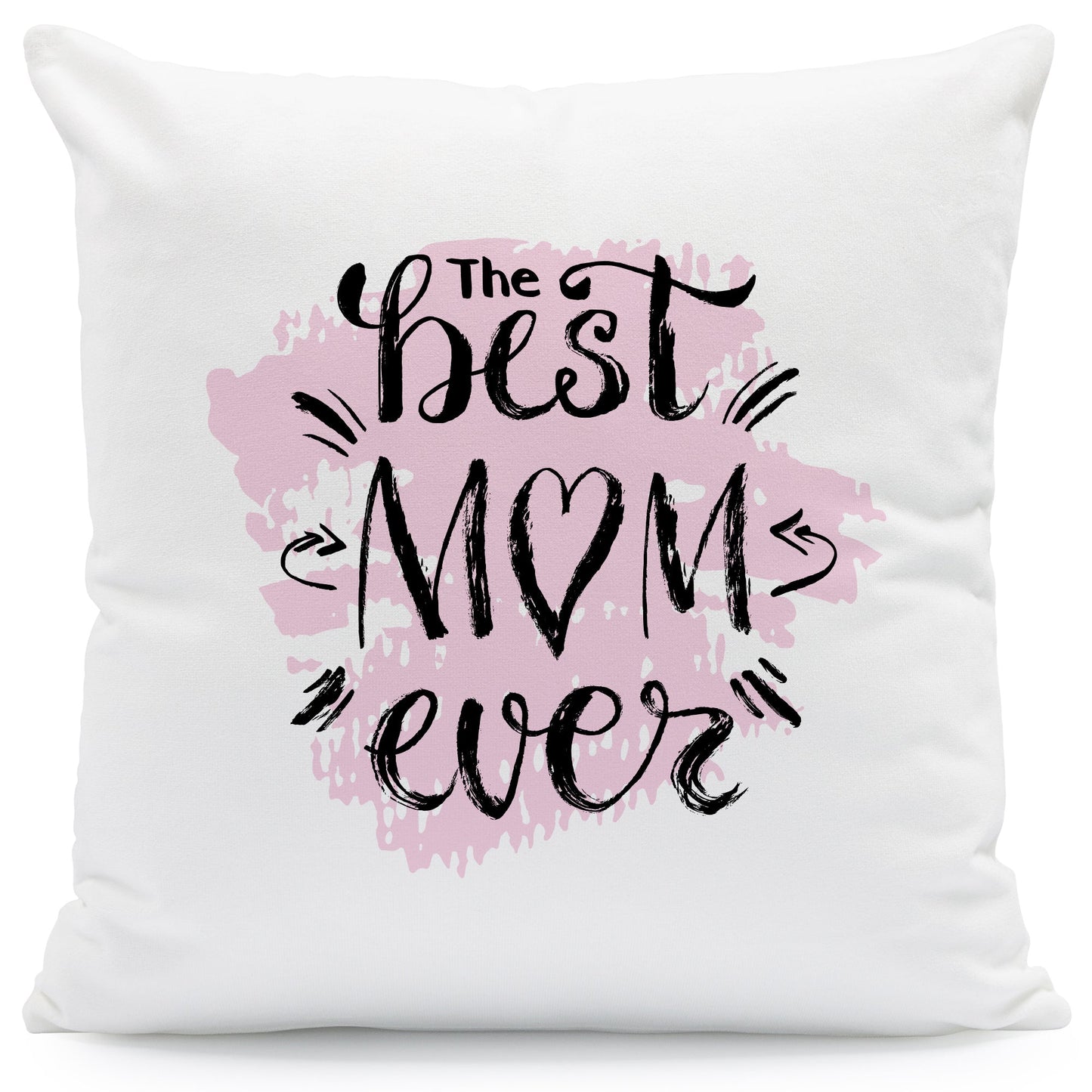 Bedrucktes Kissen mit Spruch the best Mom ever