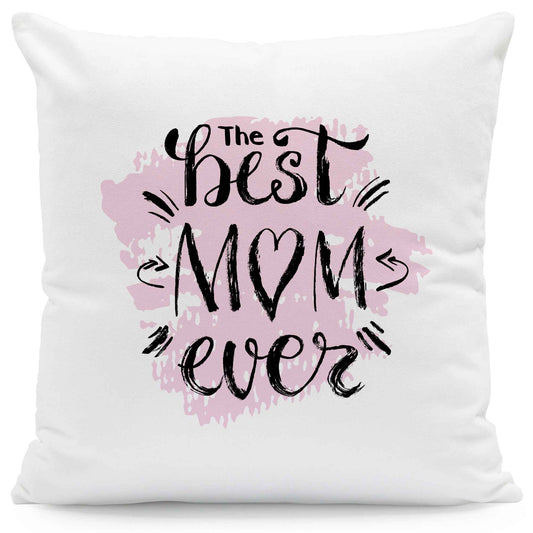 Bedrucktes Kissen mit Spruch the best Mom ever