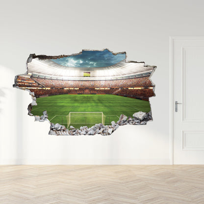 Wandtattoo Kinderzimmer Fußball Stadion Design
