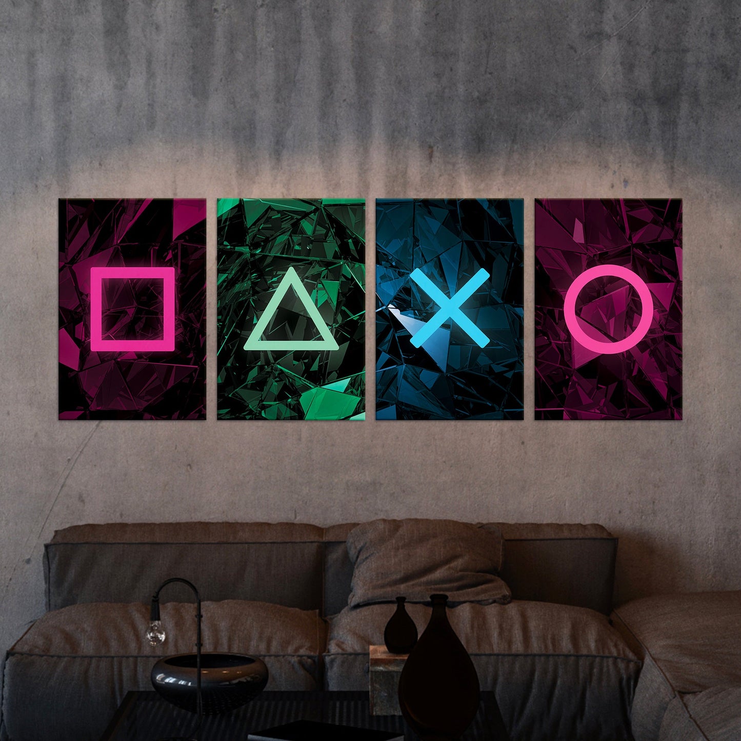 Wandtattoo Spielkonsole für Gamer