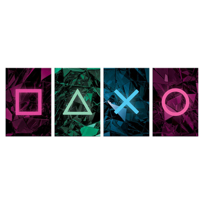 Wandtattoo Spielkonsole für Gamer