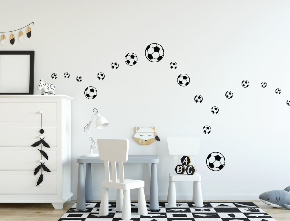 Wandsticker Set Fußball