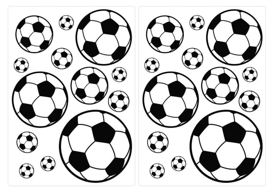 Wandsticker Set Fußball
