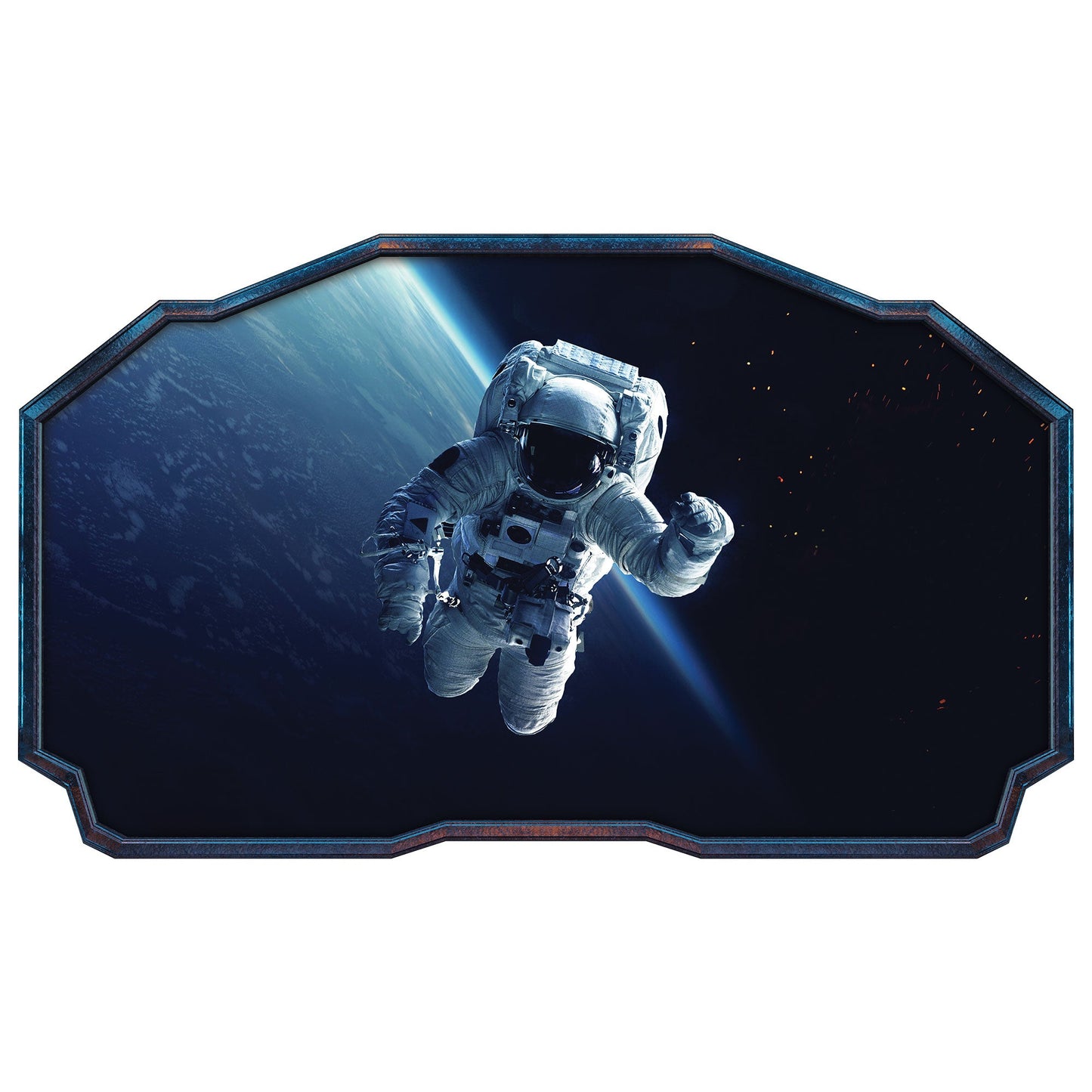 Wandtattoo Kinderzimmer Weltraum & Astronaut Design