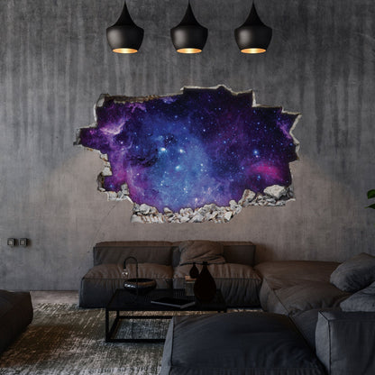 Wandtattoo Kinderzimmer Weltraum & Astronaut Design