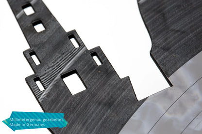 Wanduhr aus Vinyl World 2018