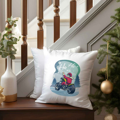 Kissen mit Weihnachtsmotiv - Cool Santa  - Weihnachtsdeko - Geschenk für Frauen & Männer