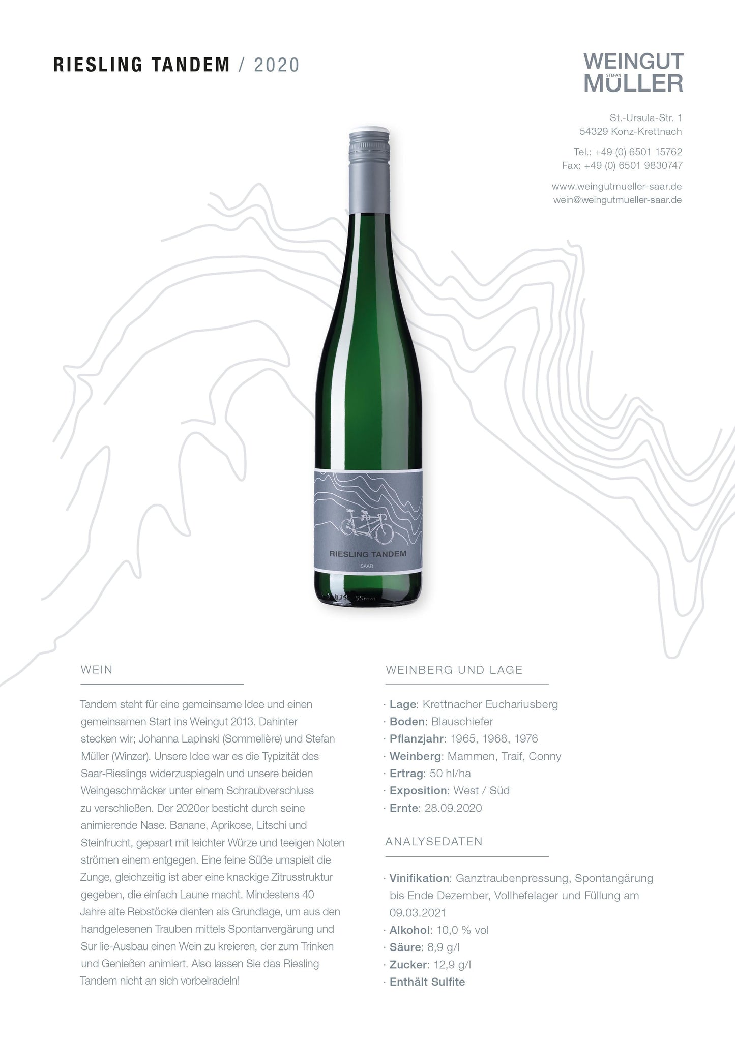 Leonardo Weinglas "Happy Birthday 80 Jahre" + Holzkiste & Riesling Tandem
