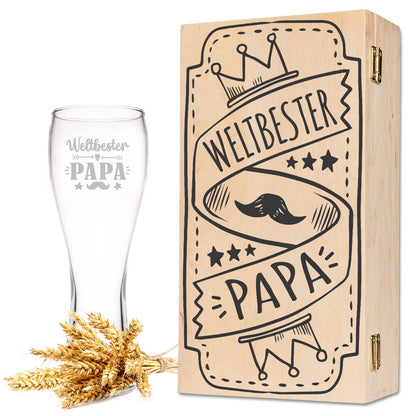 Leonardo Weizenglas "Weltbester Papa"