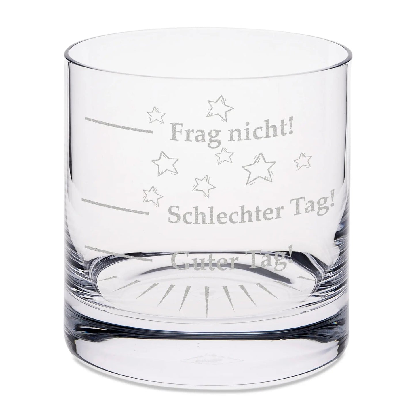 Leonardo Whiskyglas "Schlechter Tag, Guter Tag, Frag nicht!"