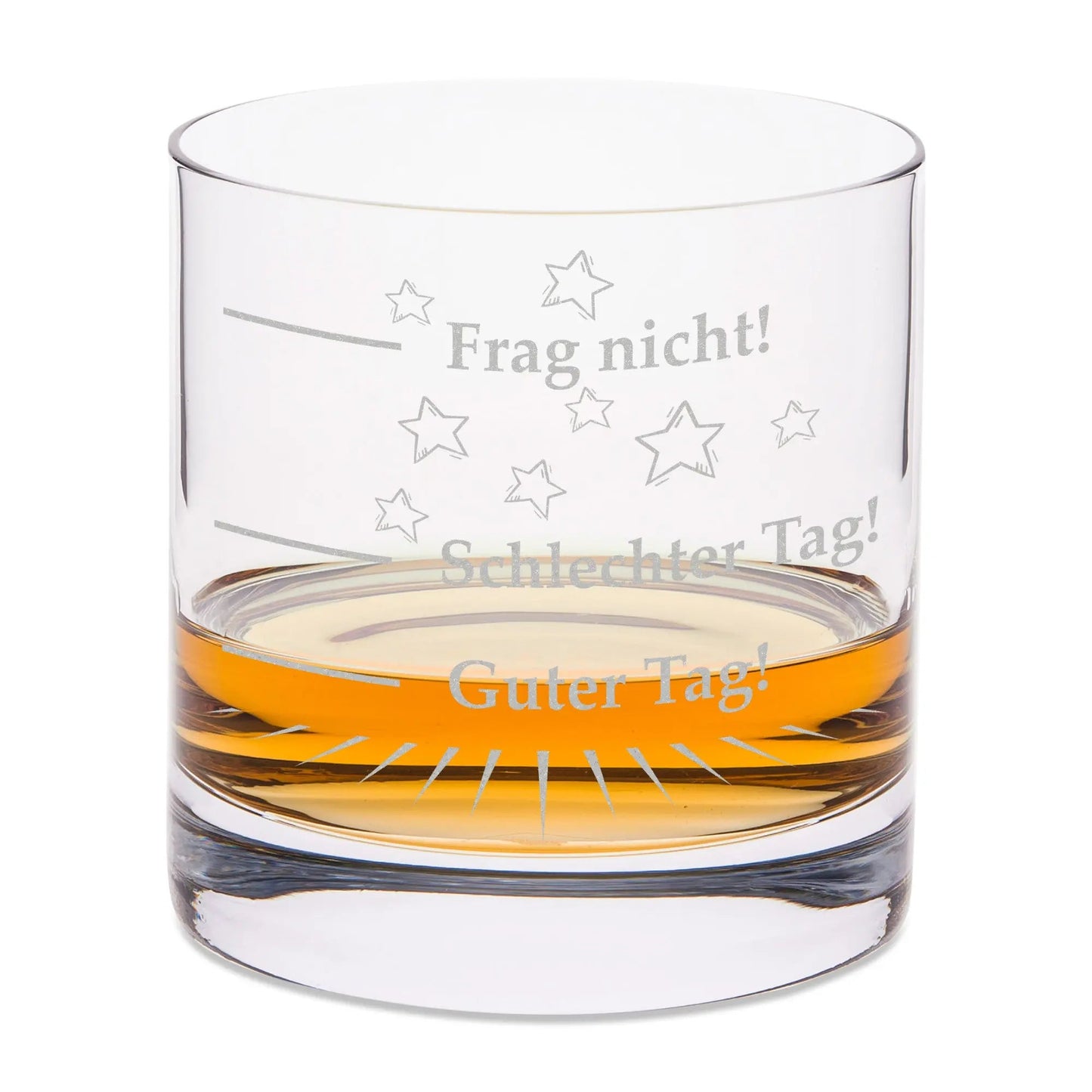 Leonardo Whiskyglas "Schlechter Tag, Guter Tag, Frag nicht!"