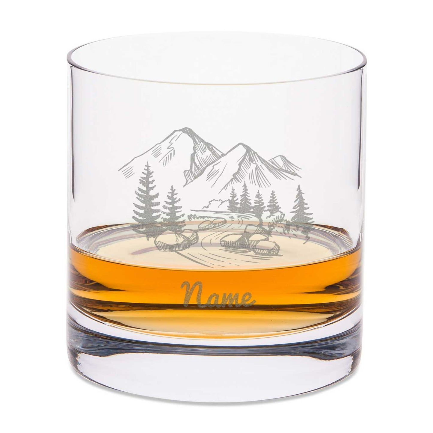 Leonardo Whiskyglas mit Gravur "Mountain"