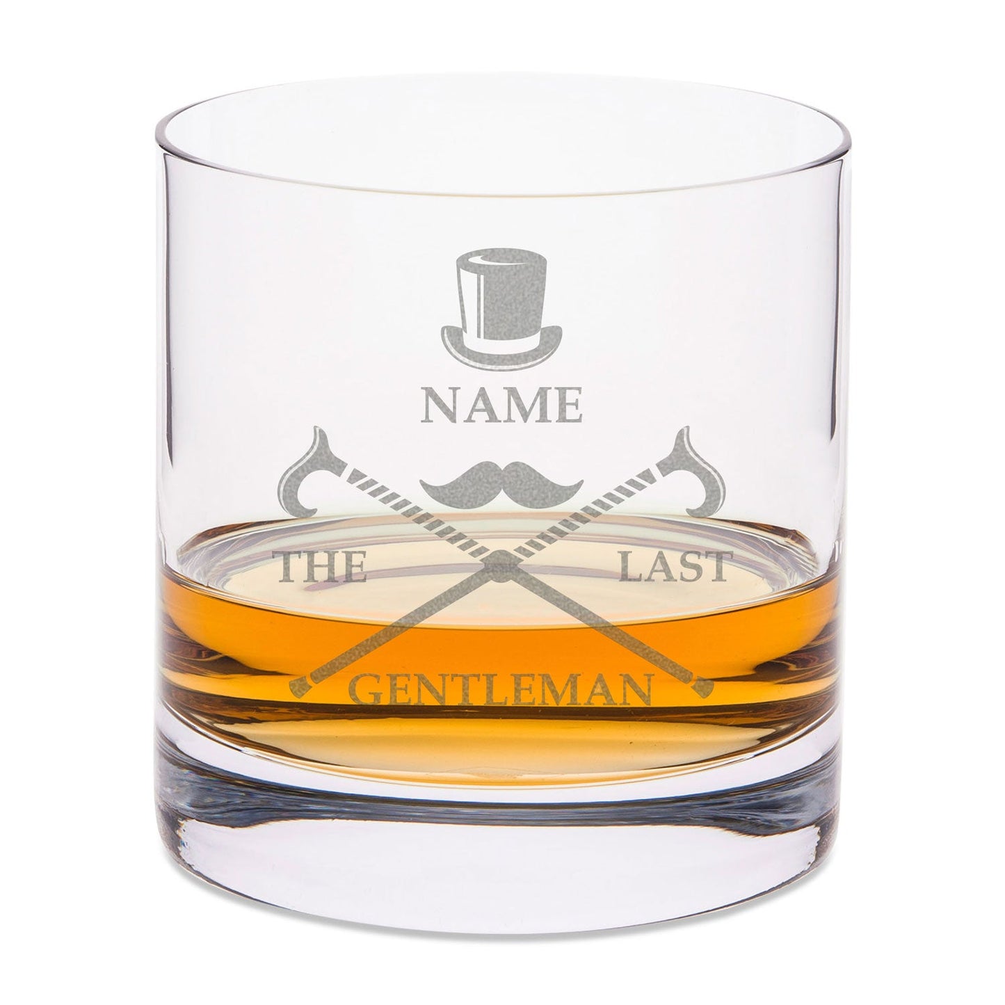 Leonardo Whiskyglas mit Gravur "The last Gentleman"