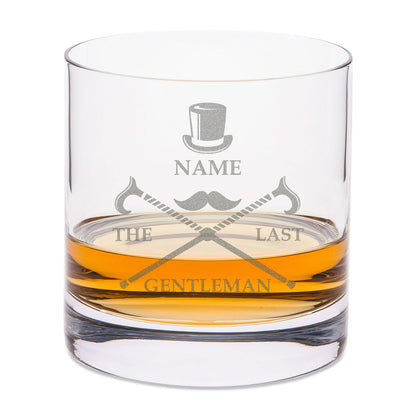 Leonardo Whiskyglas mit Gravur "The last Gentleman"