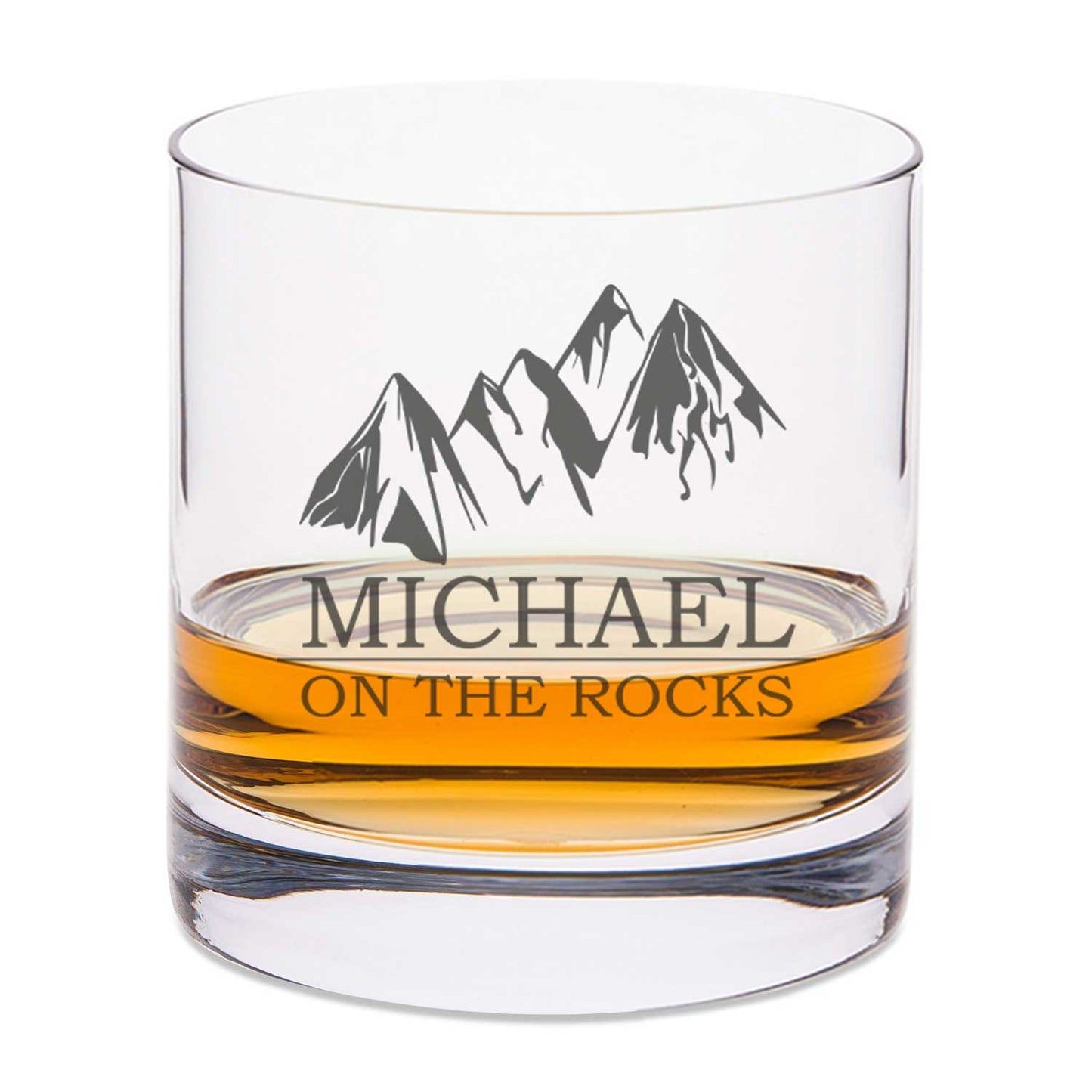 Leonardo Whiskyglas mit Gravur "on the Rocks"