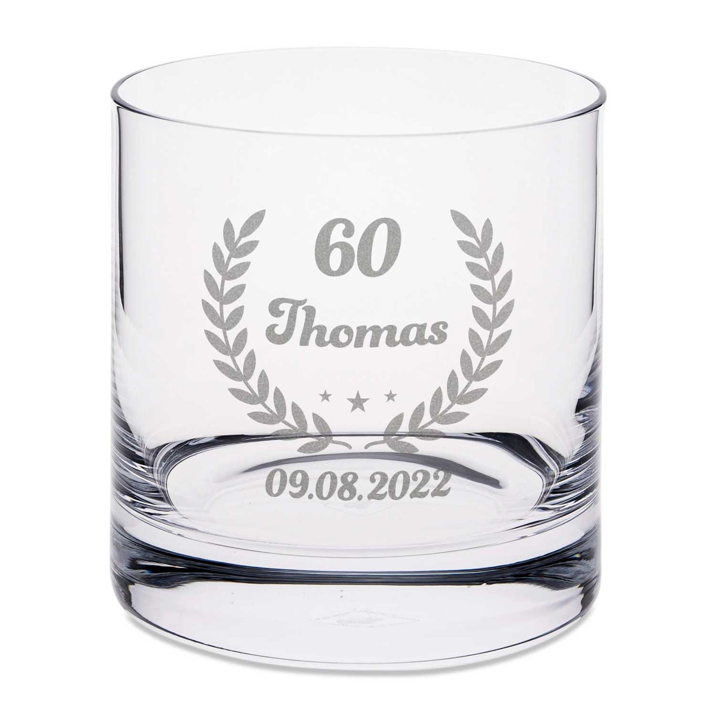 Leonardo Whiskyglas mit Gravur "Geburtstagskranz"
