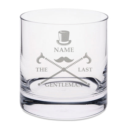 Leonardo Whiskyglas mit Gravur "The last Gentleman"